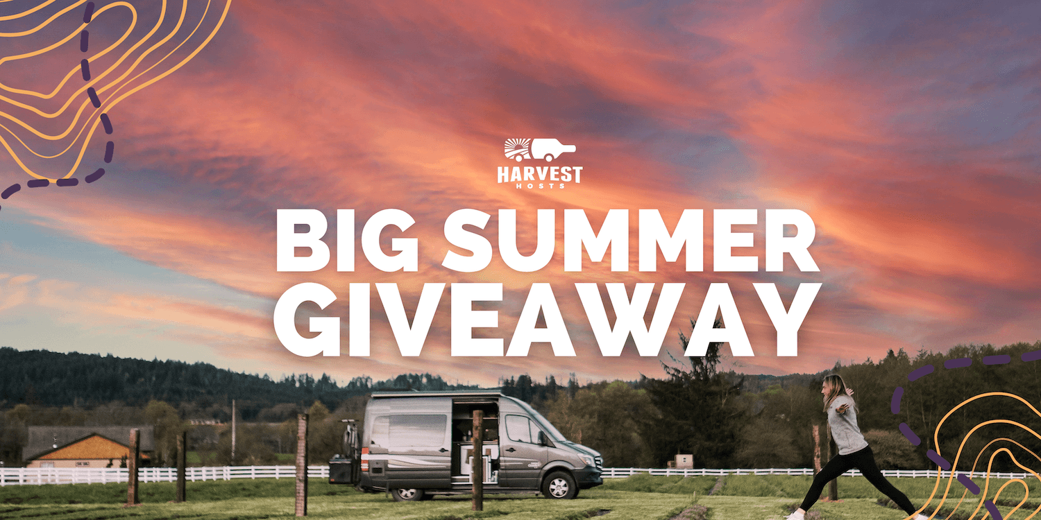 Harvest Hosts Big Summer Giveaway